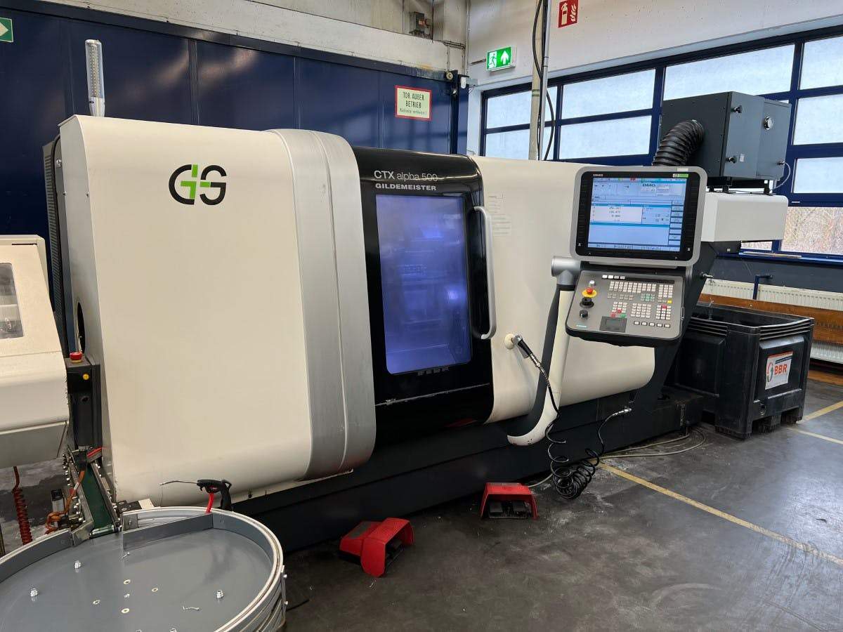 Gildemeister CTX alpha 500 CNC Drehmaschine 2010