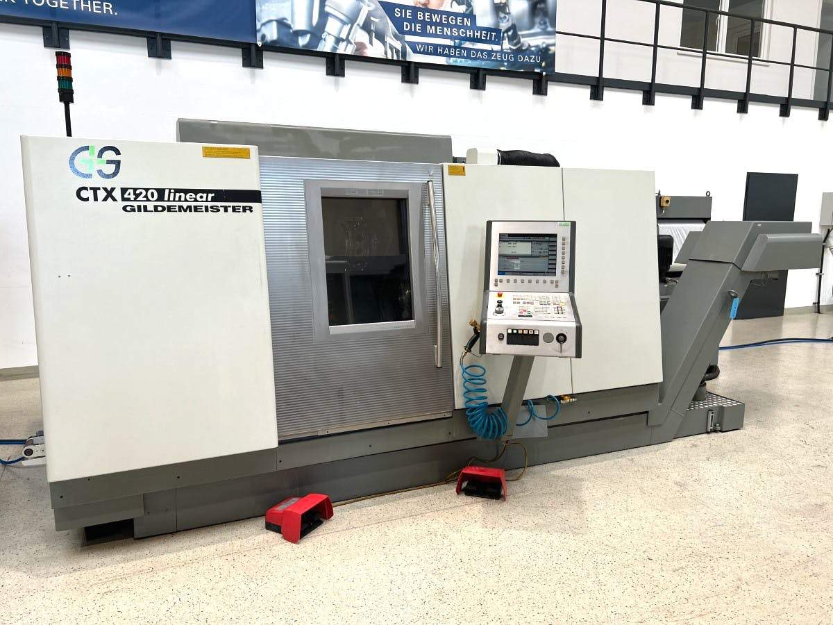 Gildemeister CTX 420 linear CNC Drehmaschine 2003