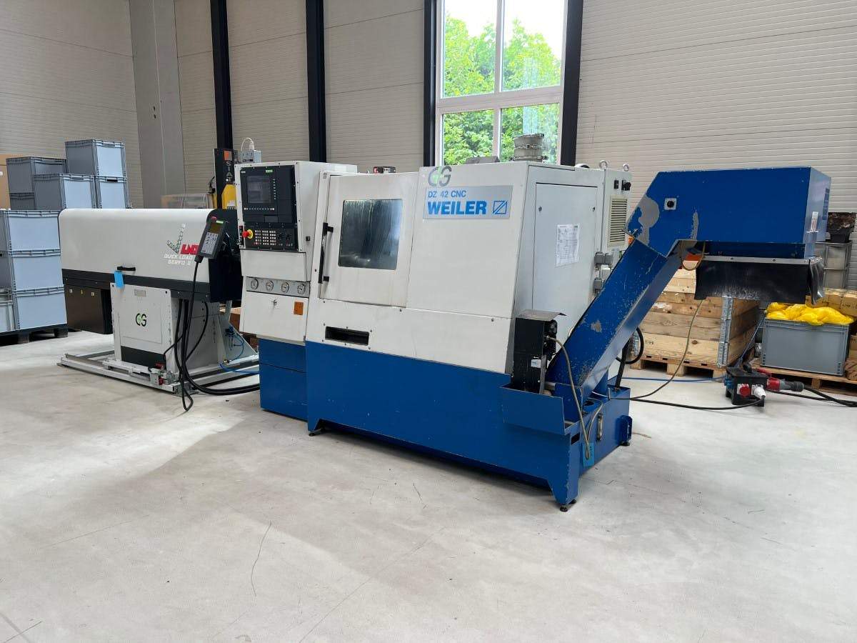 WEILER DZ 42 CNC CNC Drehmaschine 2001
