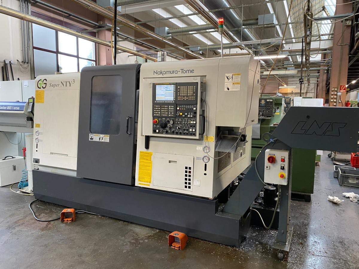 Nakamura Super NTY3 CNC Drehmaschine 2010