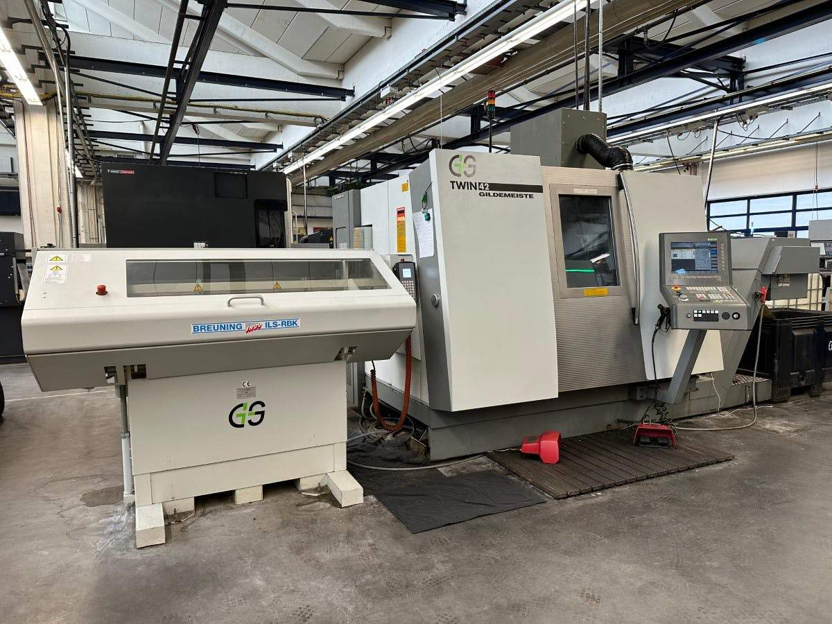 Gildemeister TWIN 42 Y CNC Drehmaschine 2004