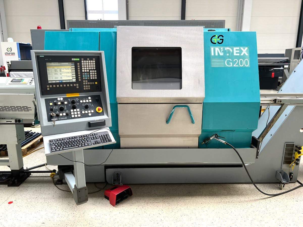 Index G200 CNC Drehmaschine 2001