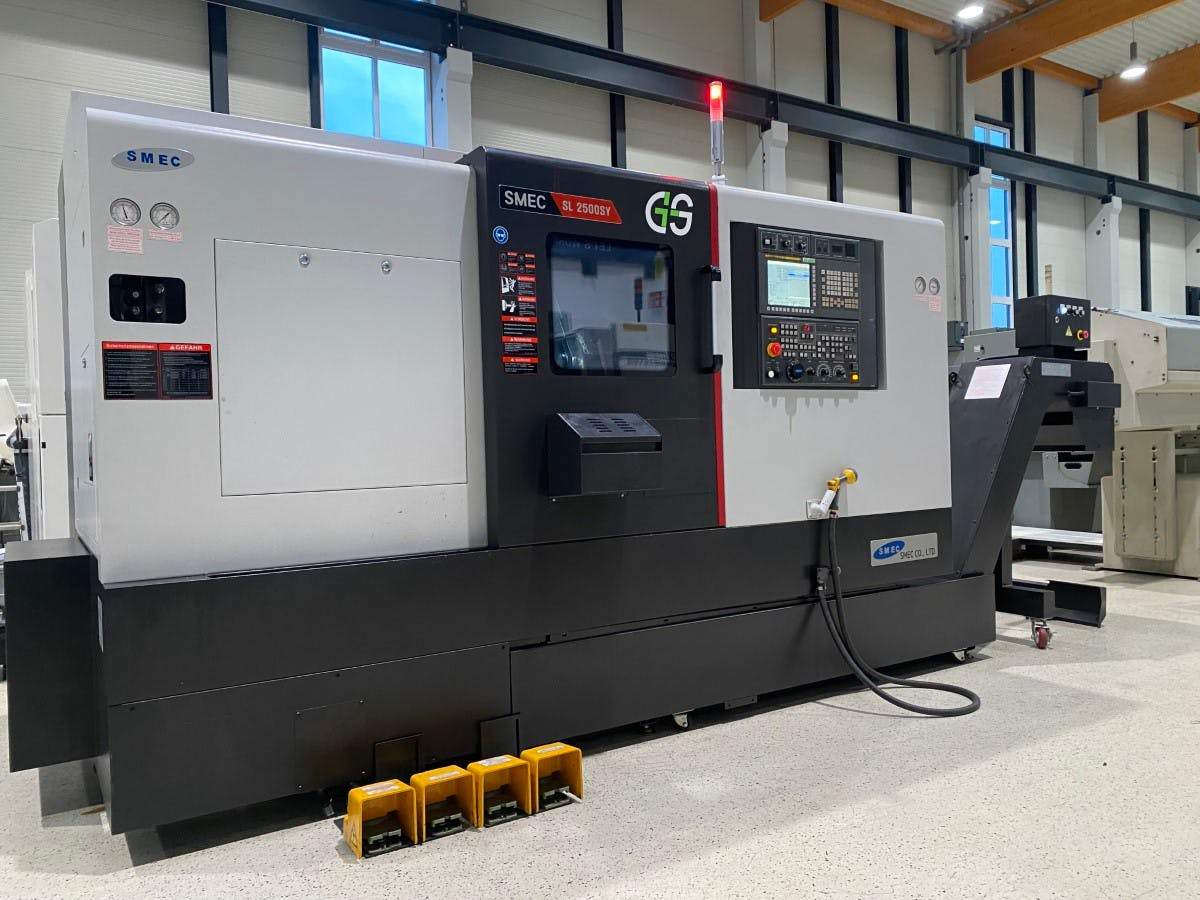 SMEC SL 2500 ASY CNC Drehmaschine 2016