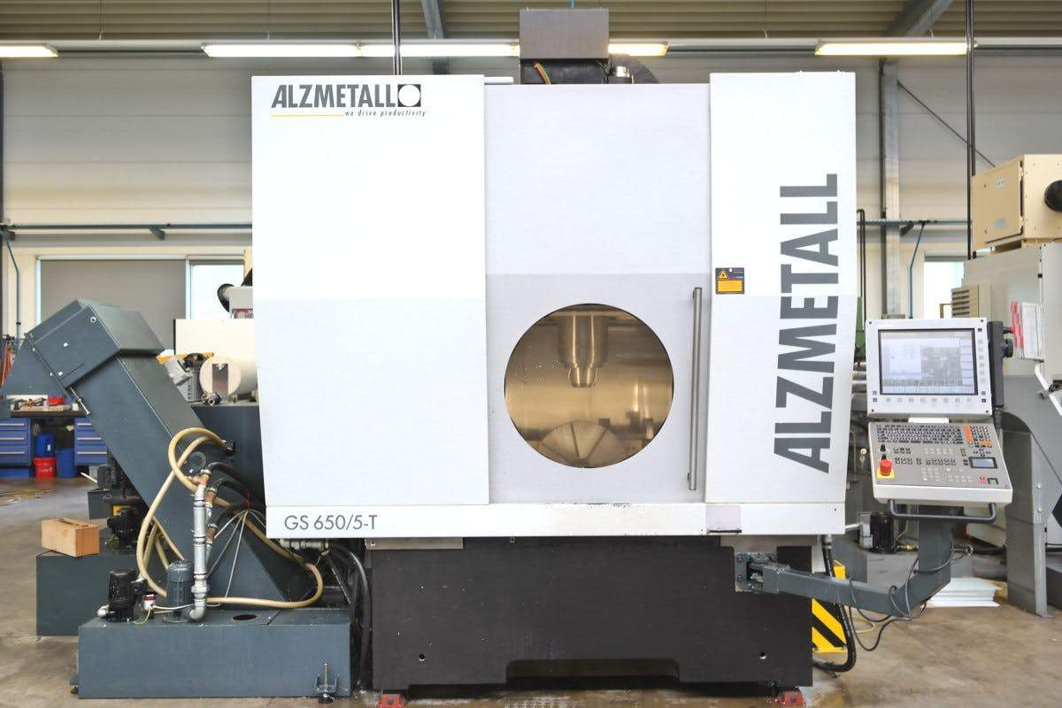 Alzmetall GS 650 / 5T 5-Achs Bearbeitungszentrum 2011