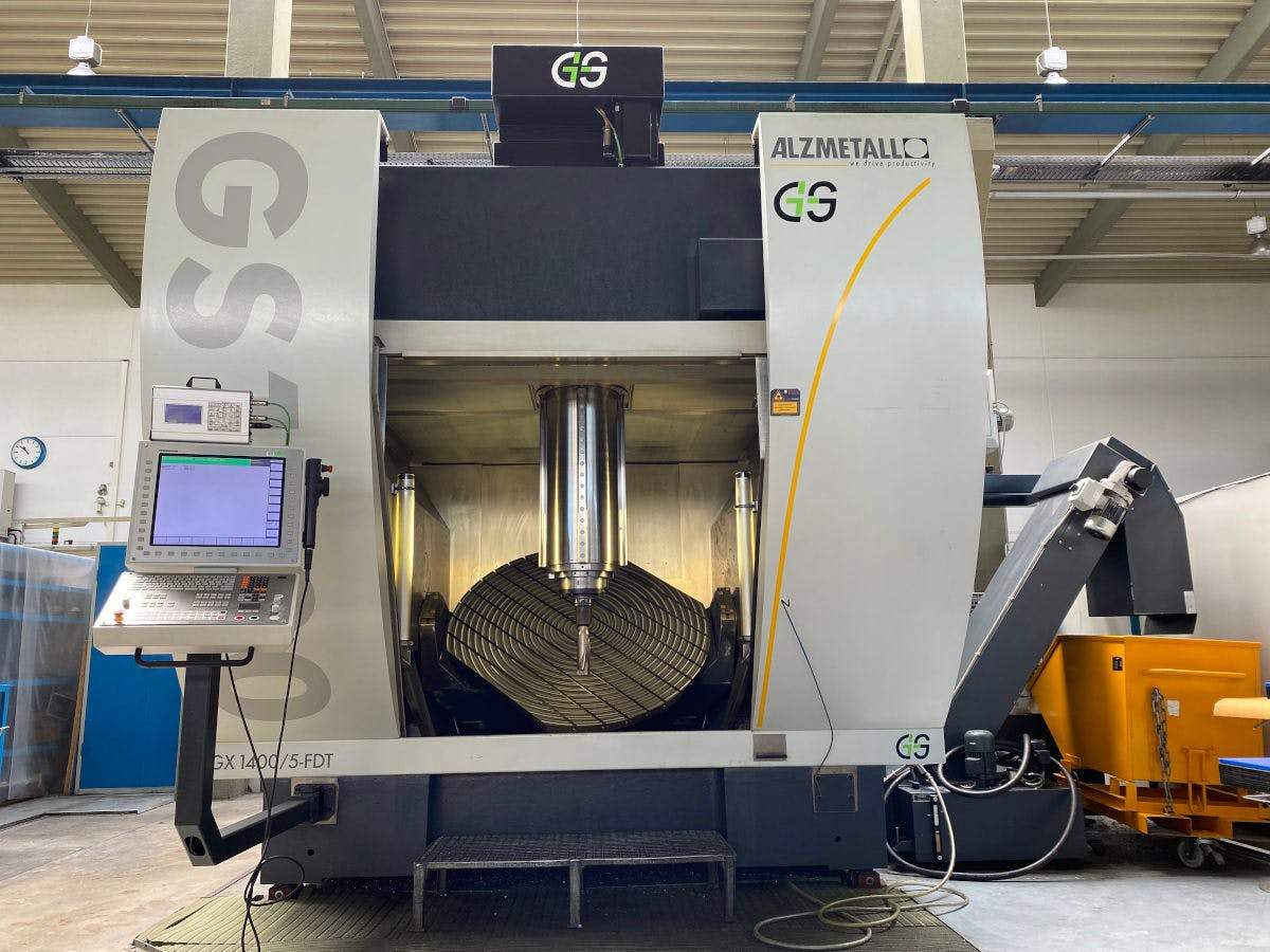 Alzmetall GS 1400/5 - FDT 5-Achs Bearbeitungszentrum