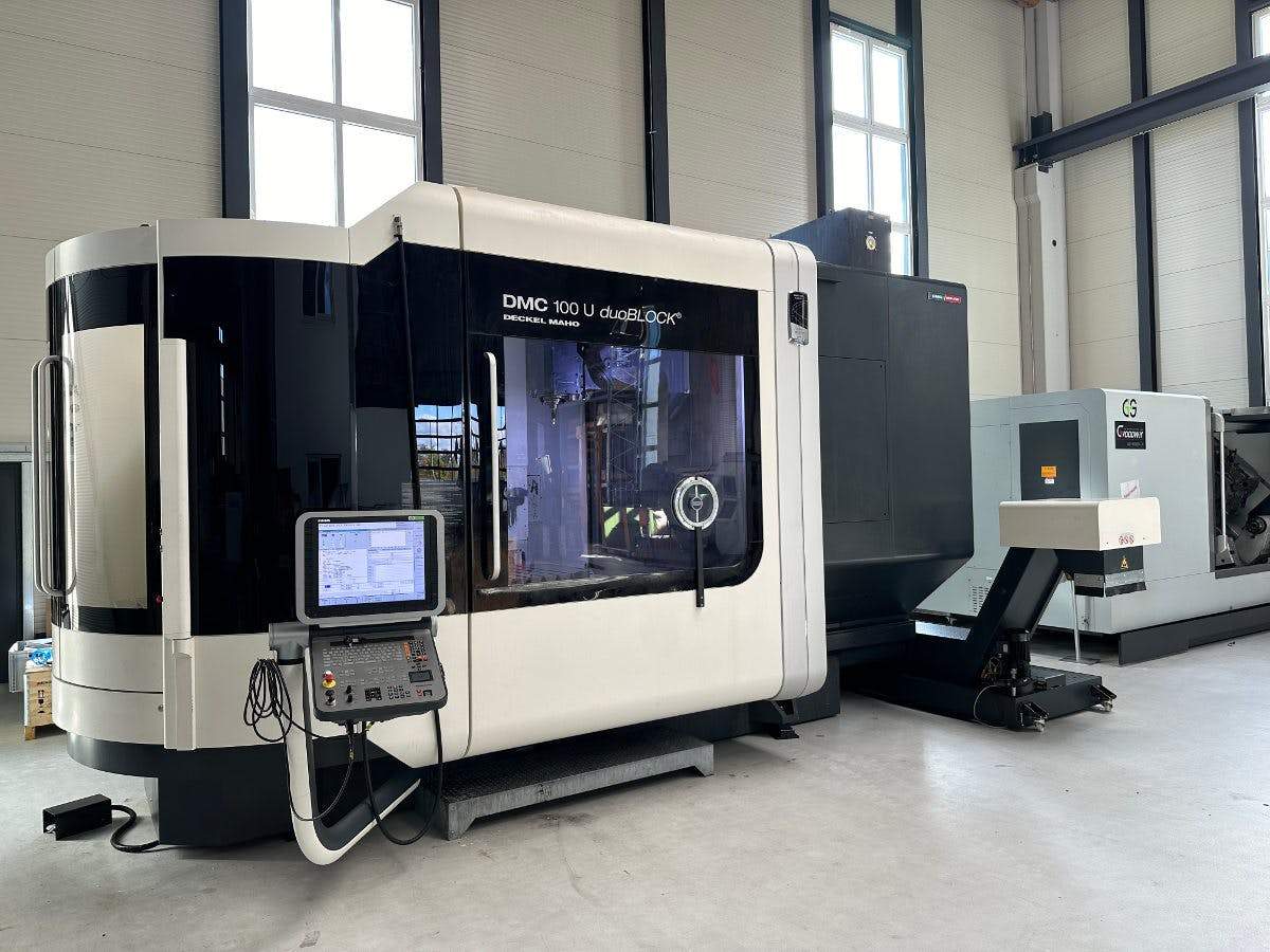 DMG MORI DMC 100 U duoBLOCK 5-Achs Bearbeitungszentrum 2013