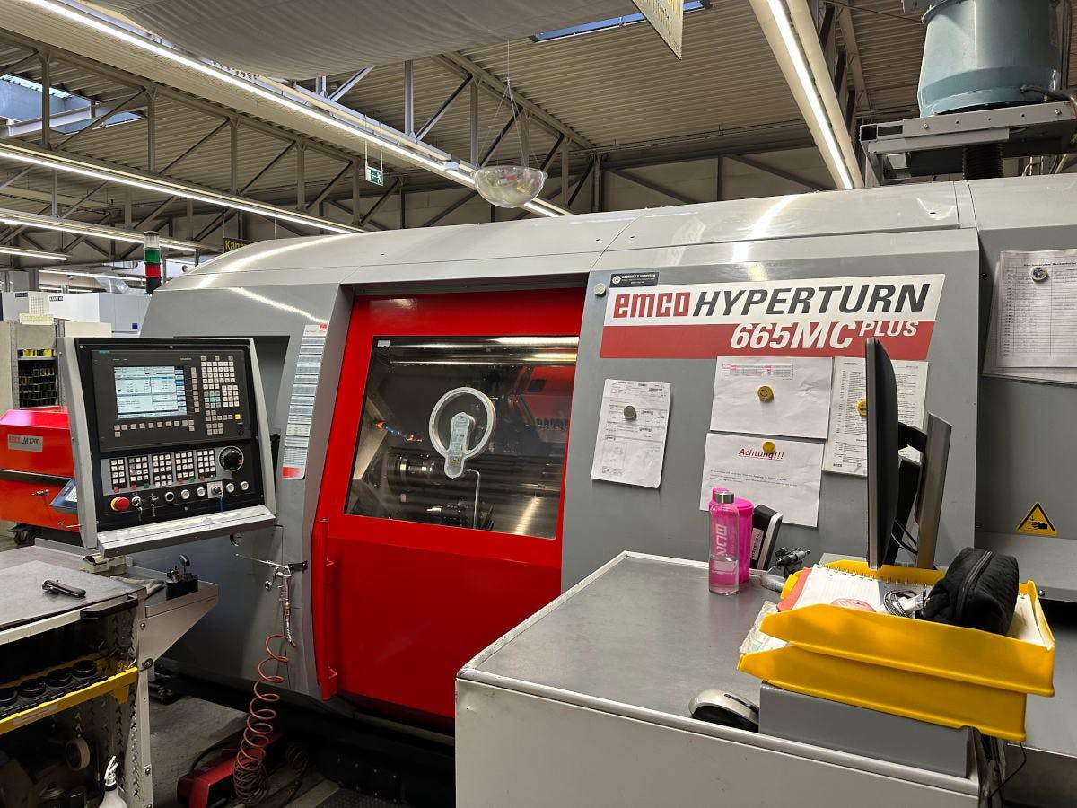 EMCO Hyperturn 665 MCplus CNC Drehmaschine 2010