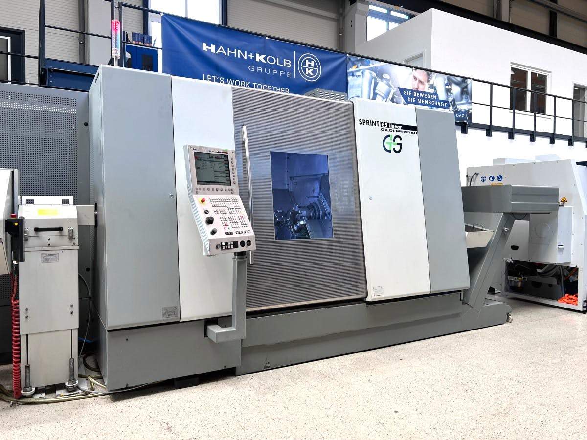 Gildemeister Sprint 65 linear CNC Drehmaschine 2008