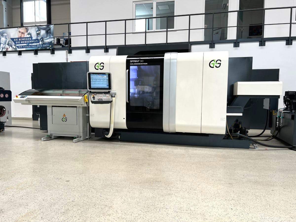 Gildemeister Sprint 50 3T+B Drehautomat 2014