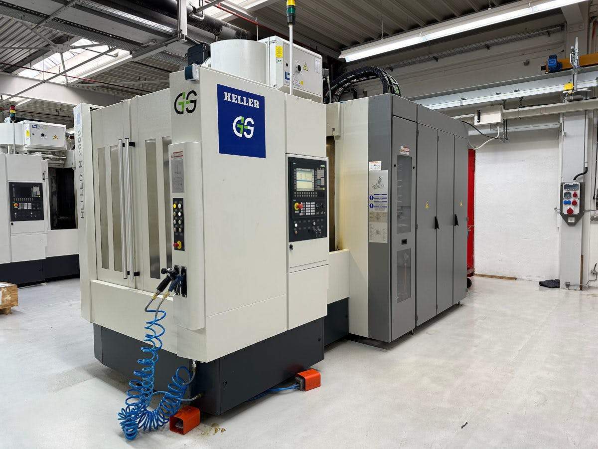 Heller H 2000 - Speed 4-Achs Bearbeitungszentrum 2019