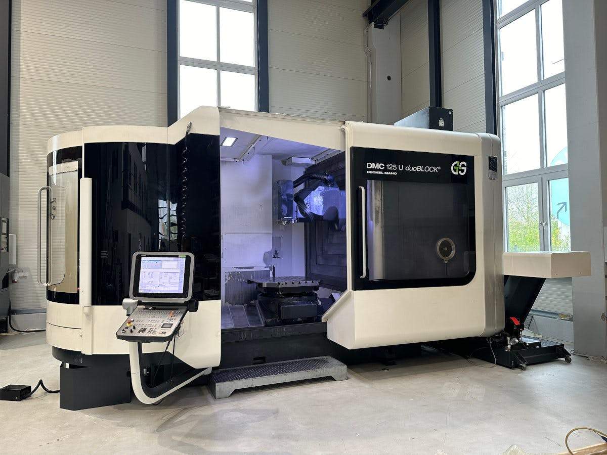 DMG MORI DMC 125 U duoBLOCK 5-Achs Bearbeitungszentrum 2015