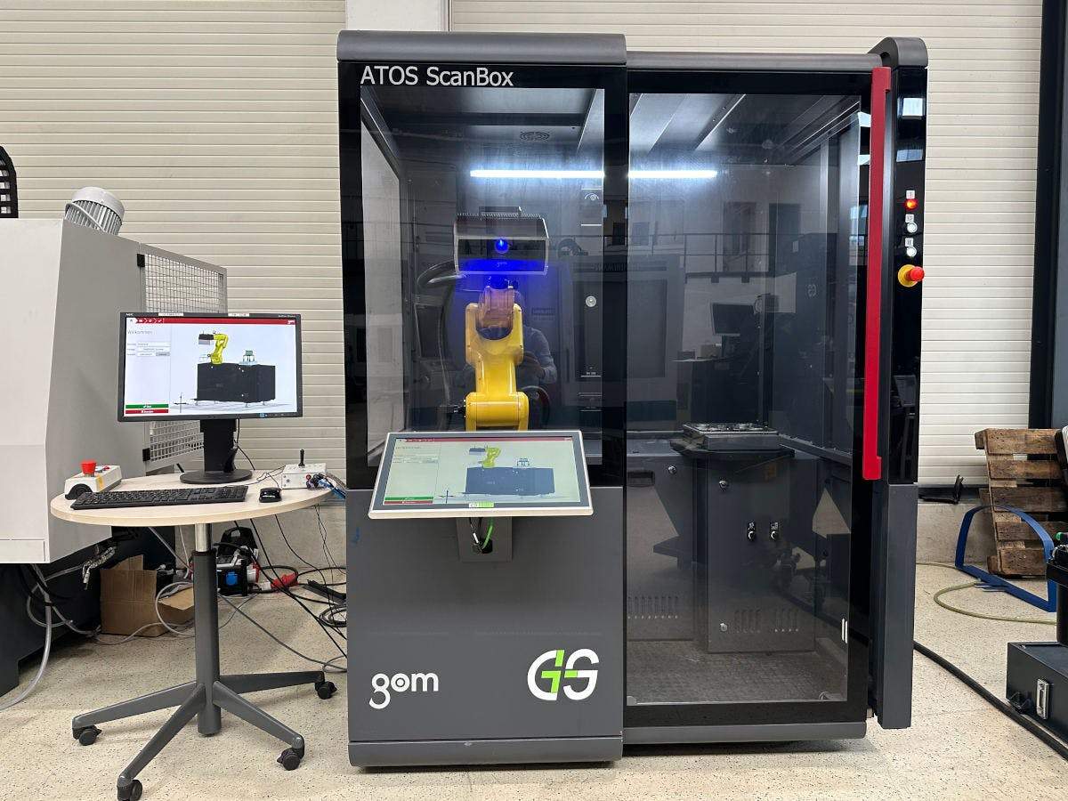 GOM ATOS Scanbox 4105 Messmaschine 2018
