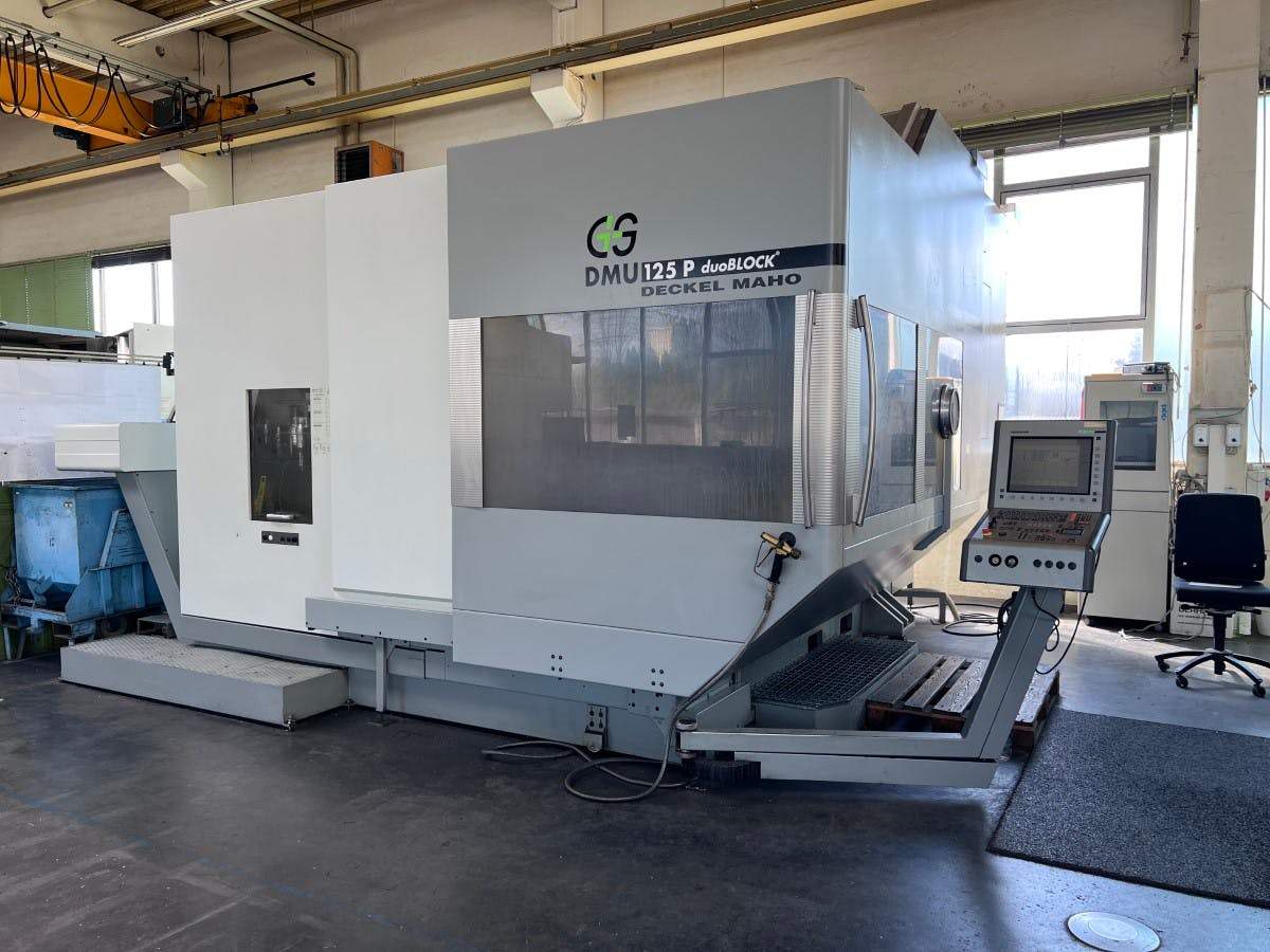 DMG DMU 125 P duoBlock 5-Achs Bearbeitungszentrum 2005