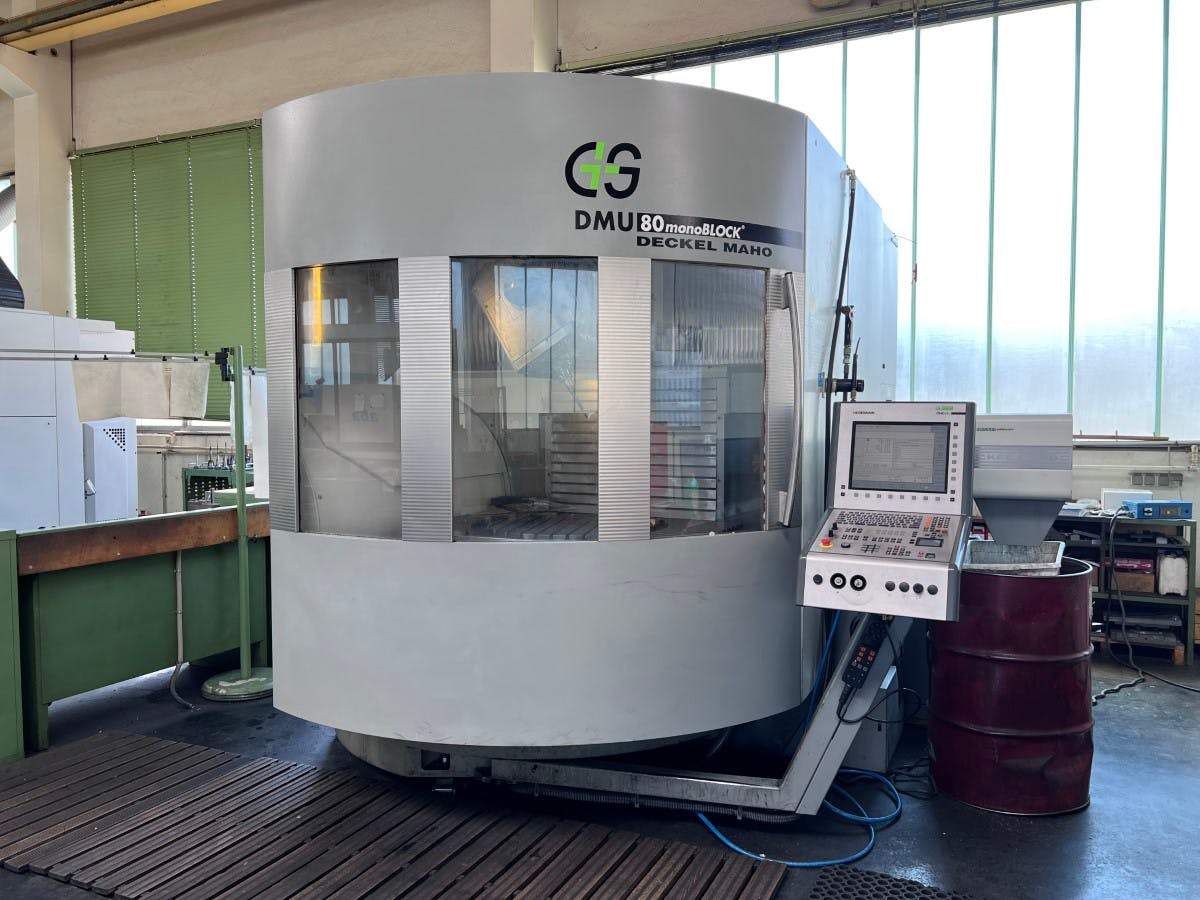 DMG DMU 80 monoBlock 5-Achs Bearbeitungszentrum 2006