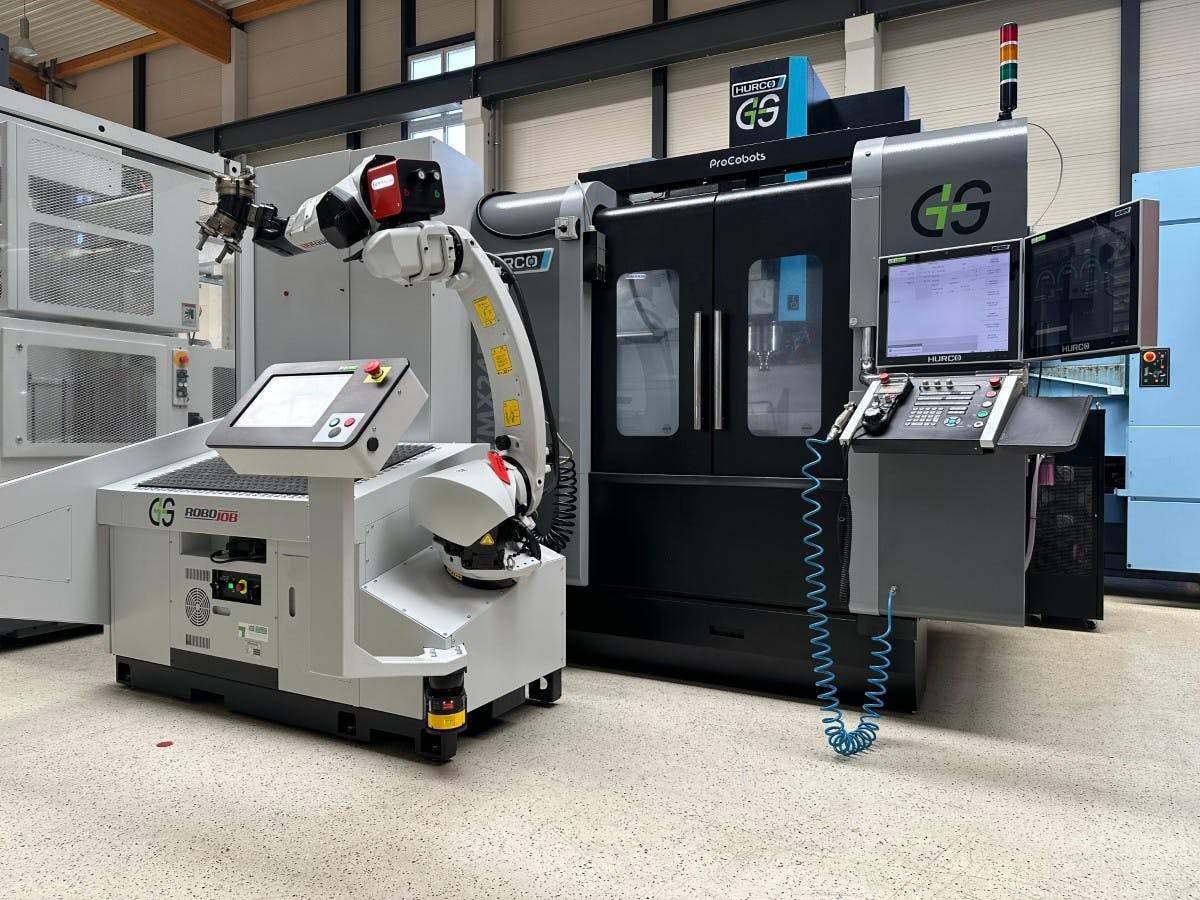 Hurco VMX 24 Di + RoboJob Mill-Assist 3-Achs Bearbeitungszentrum 2022