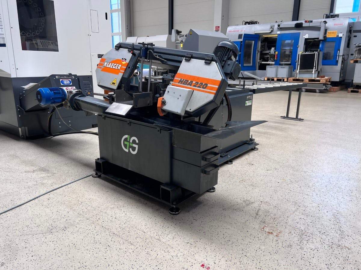Klaeger HBA 220 Säge 2008