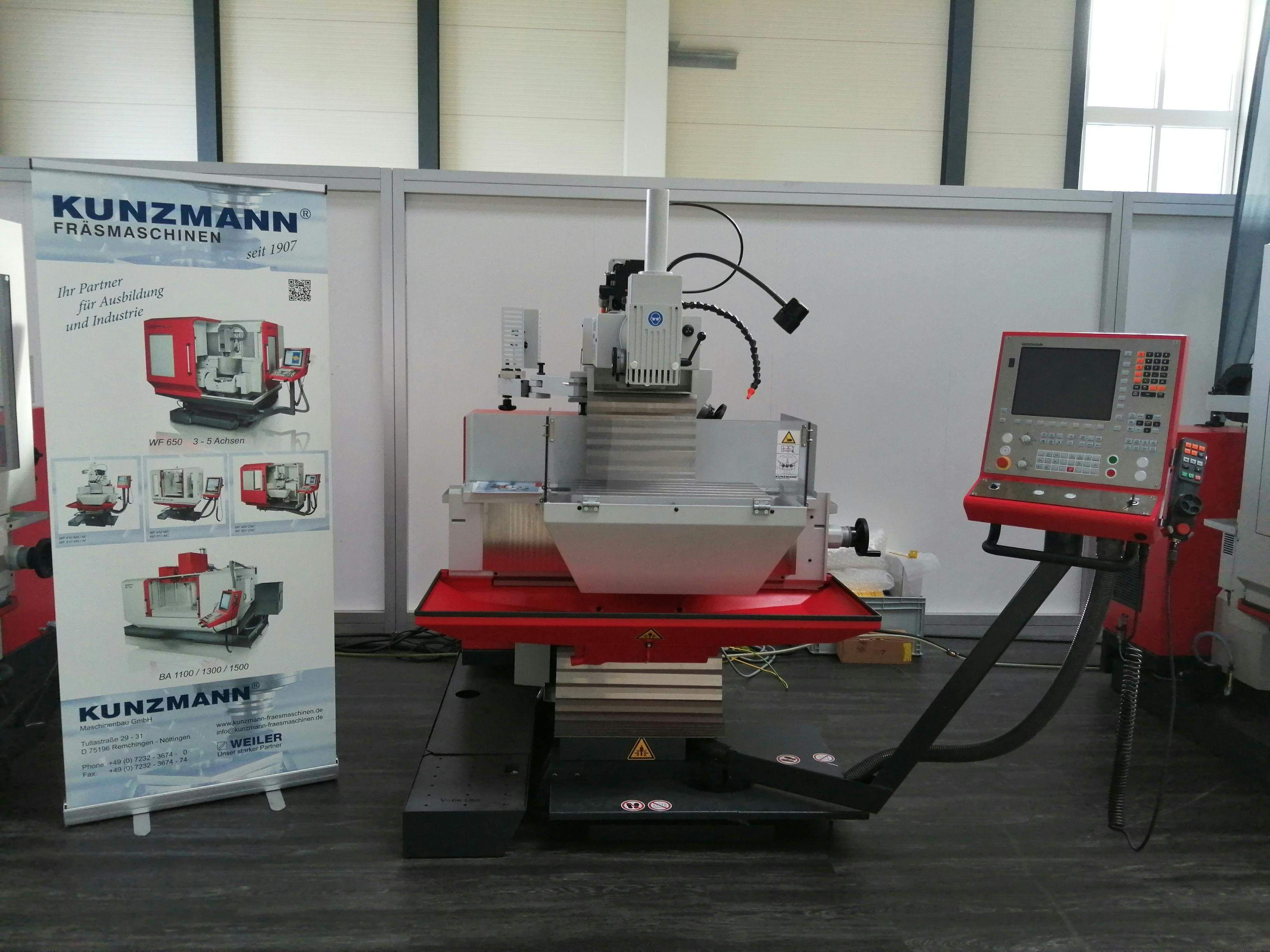 KUNZMANN WF 410 M Fräsmaschine - CNC & manuell 2025