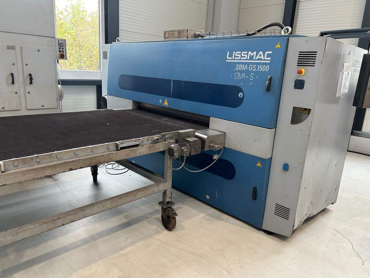 LISSMAC SBM GS 1500 Entgraten & Oberflächenbeh. 2008