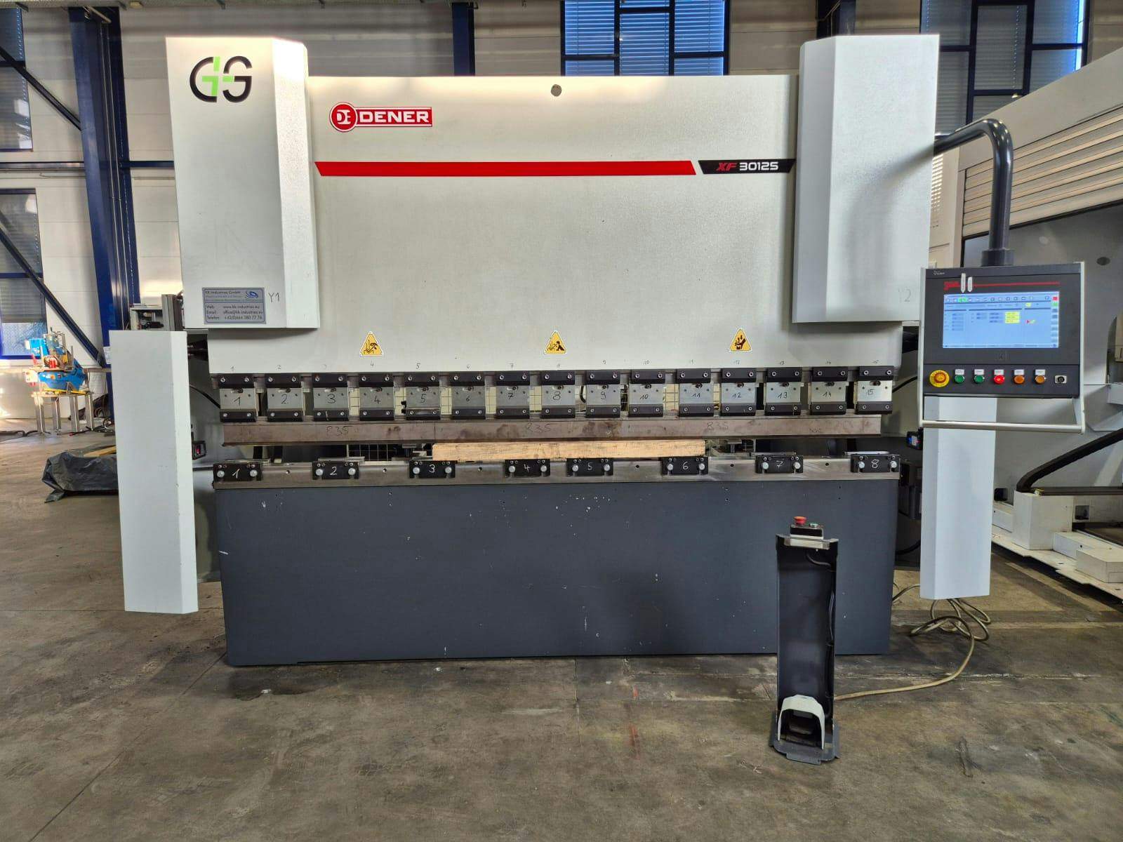 Dener CNC Abkantpresse Ketzer 30125 XF Presse 2022
