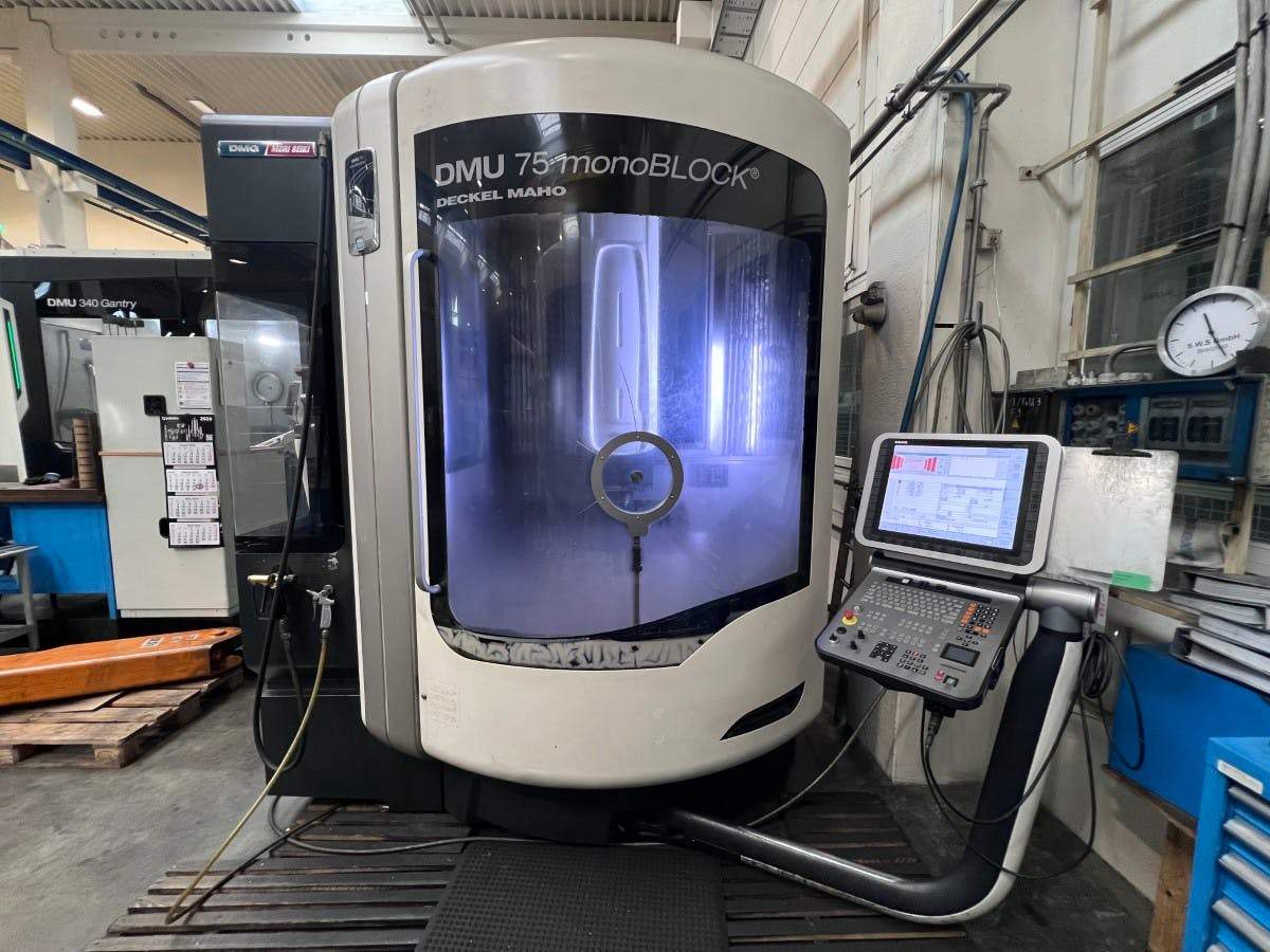 DMG MORI DMU 75 monoBLOCK 5-Achs Bearbeitungszentrum 2013