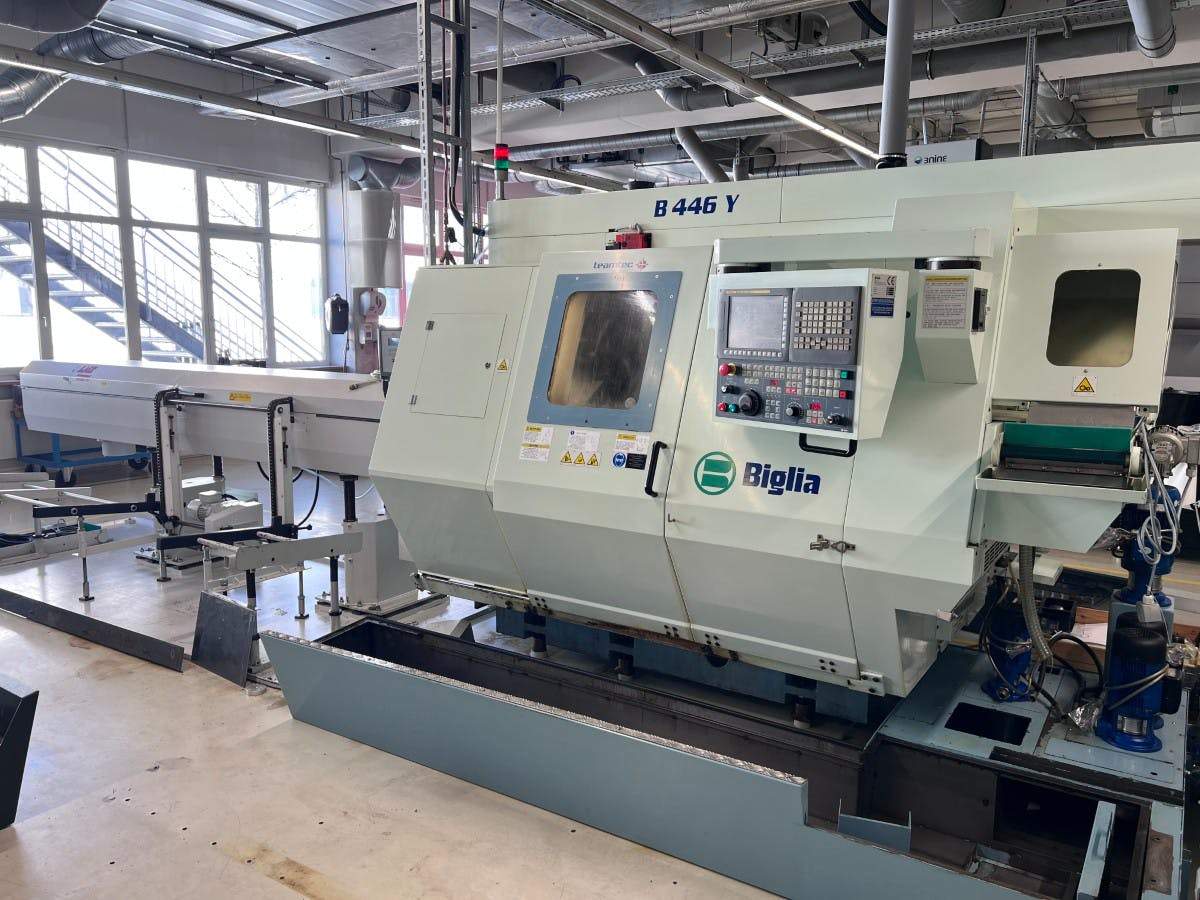 Biglia B446 Y CNC Drehmaschine 2011