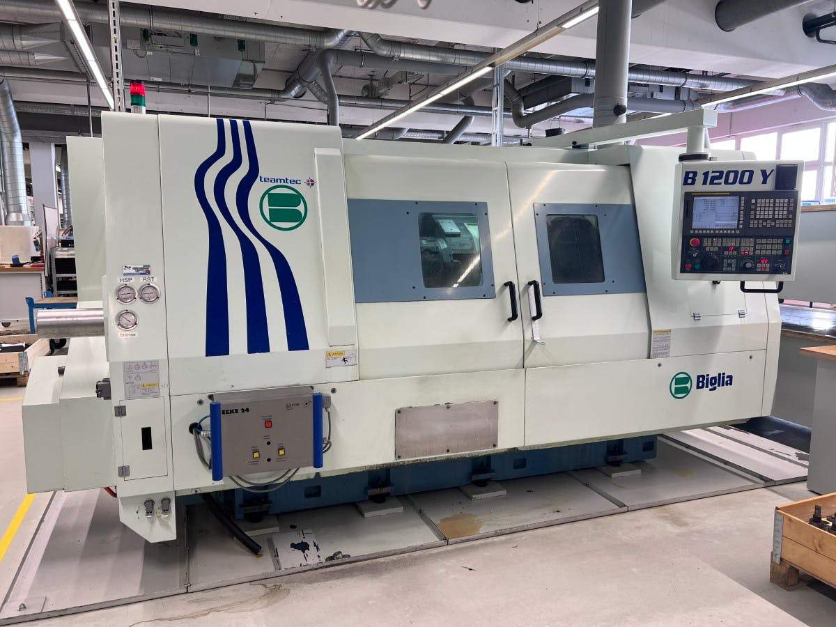 Biglia B1200 YL CNC Drehmaschine 2010
