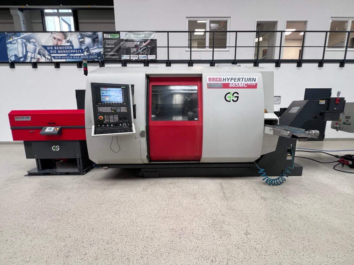 EMCO Hyperturn 665 MC plus CNC Drehmaschine 2013
