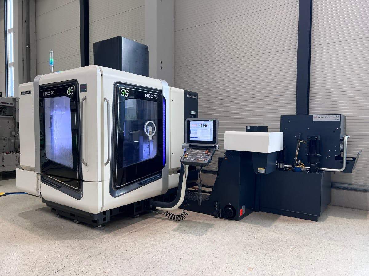DMG MORI HSC 70 5-Achs Bearbeitungszentrum 2015
