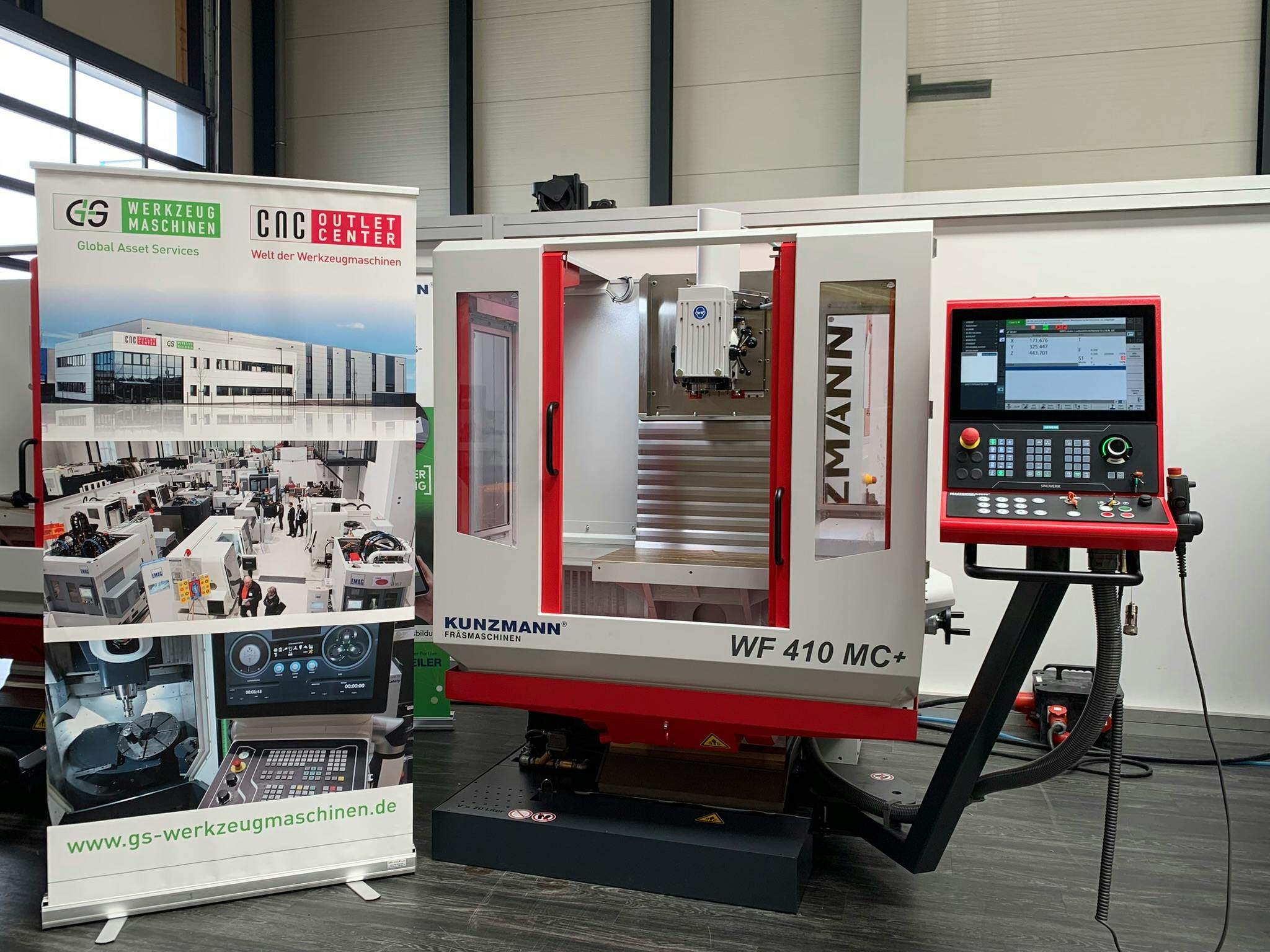 KUNZMANN WF 410 MC+ Fräsmaschine - CNC & manuell 2024