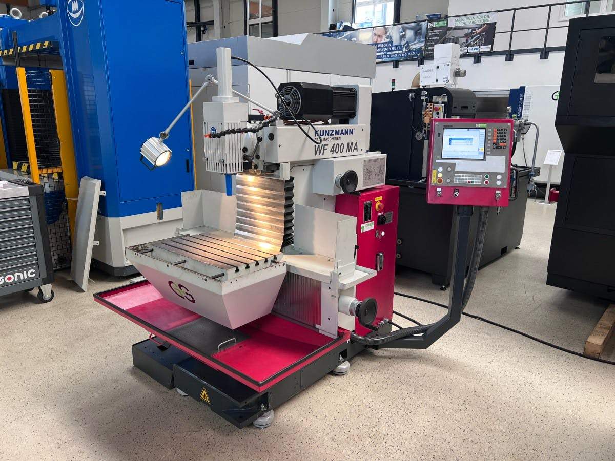 KUNZMANN WF 400 MA Fräsmaschine - konventionell 2016
