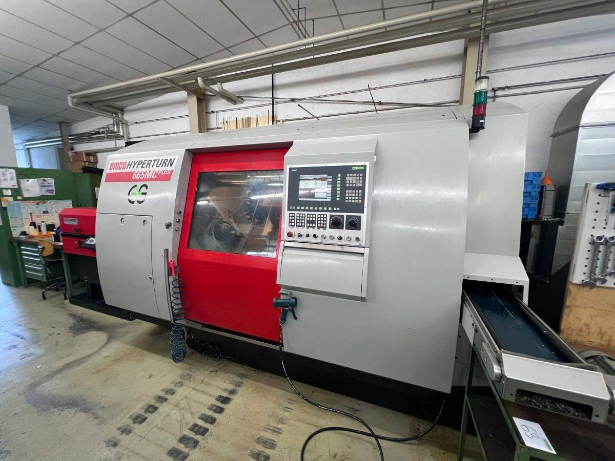 EMCO Hyperturn 665 MC plus CNC lathe 2004