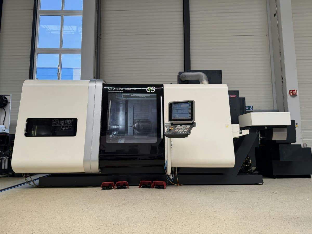 DMG MORI CTX beta 1250 TC 4A CNC turning and milling centre 2014